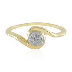 Anello in argento con Diamante I2 (I)
