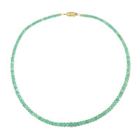 Collana in argento con Smeraldo Etiope