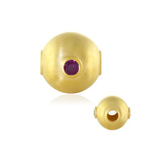 Ciondolo in argento con Rodolite