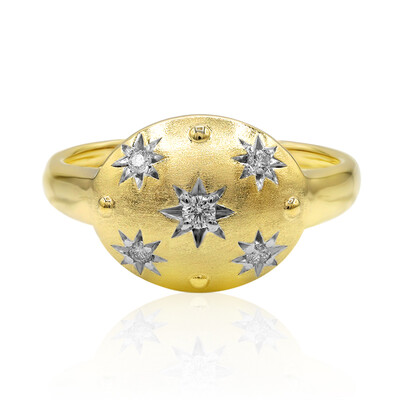 Anello in oro con Diamante SI1 (G) (Annette)