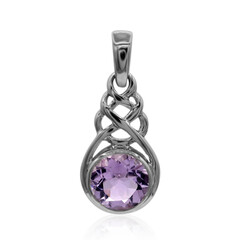 Ciondolo in argento con Ametista Rose de France