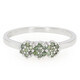 Anello placcato in platino con Diamante Fancy