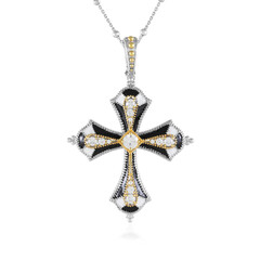 Collana in argento con Zircone (Dallas Prince Designs)
