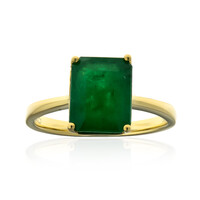 Anello in oro con Smeraldo Zambia AAA (CIRARI)