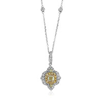 Collana in oro con Diamante Giallo SI2 (CIRARI)