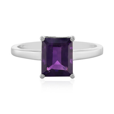 Anello in argento con Ametista