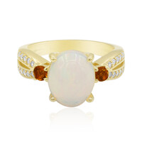 Anello in argento con Opale di Welo