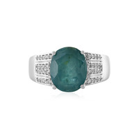 Anello in argento con Grandidierite