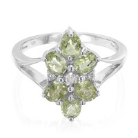 Anello in argento con Tormalina Paraíba