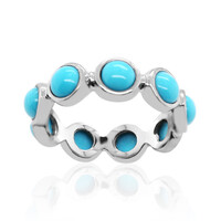 Anello in argento con Turchese Sleeping Beauty (Anne Bever)