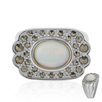 Anello in argento con Opale di Welo (Annette classic)