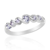 Anello in argento con Tanzanite