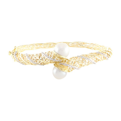 Bracciale in oro con Perla di Acqua Dolce (Ornaments by de Melo)