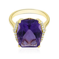 Anello in oro con Ametista