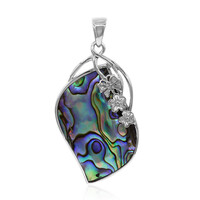 Ciondolo in argento con Conchiglia Abalone (Art of Nature)