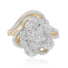Anello in oro con Diamante I1 (H)