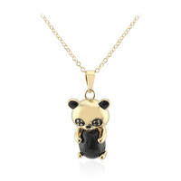 Collana in argento con Onice Nero