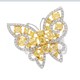 Anello in oro con Diamante Giallo SI2 (CIRARI)