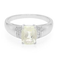 Anello da uomo in argento con Ortoclasio