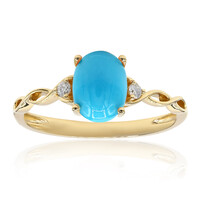 Anello in oro con Turchese Arizona (CIRARI)