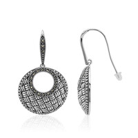 Orecchini in argento con Marcassite (Annette classic)