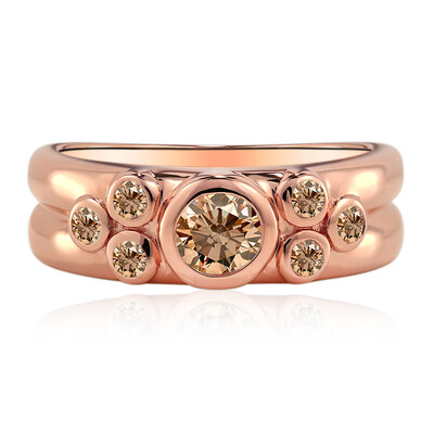 Anello in oro con Diamante Rose de France VS1 di Argyle (Annette)