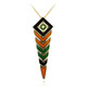 Collana in argento con Peridoto