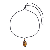 Collana con Occhio di Tigre Dorato