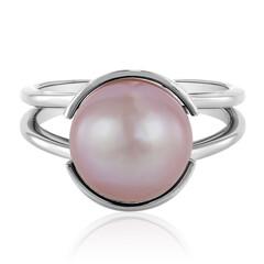 Anello in argento con Perla Ming (TPC)