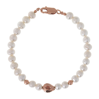 Bracciale in argento con Perla di Acqua Dolce (Joias do Paraíso)
