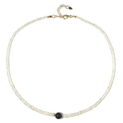 Collana in argento con Opale Mezezo