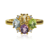 Anello in argento con Ametista