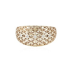 Anello in oro con Diamante I1 (I)  (Ornaments by de Melo)