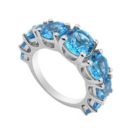 Anello in argento con Topazio Marambaia