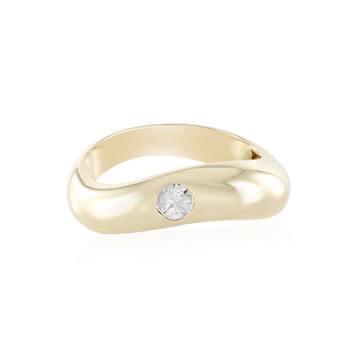 Anello in oro con Diamante I2 (H) (de Melo)