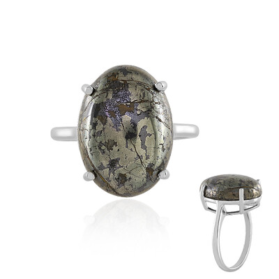 Anello in argento con Apache Gold Stone