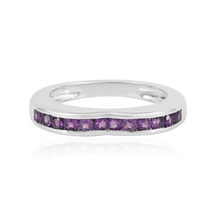 Anello in argento con Ametista