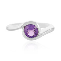 Anello in argento con Ametista