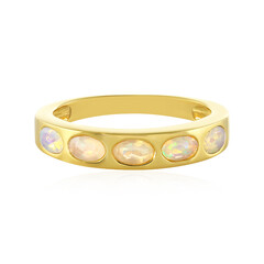 Anello in argento con Opale di Welo
