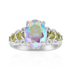 Anello in argento con Quarzo Moonlight