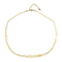 Collana in argento con Opale di Welo