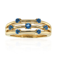 Anello in oro con Haüyne