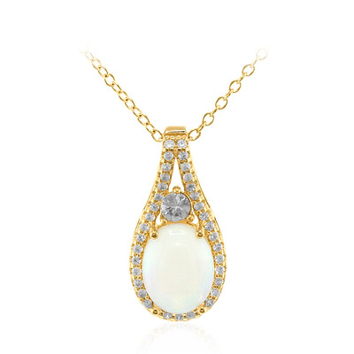 Collana in argento con Opale di Welo