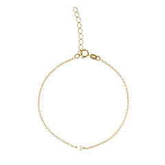 Bracciale in argento con Perla di Acqua Dolce (Joias do Paraíso)