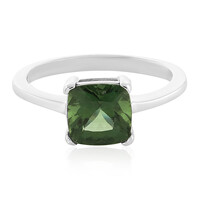 Anello in argento con Apatite Cromo