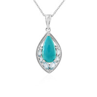 Collana in argento con Turchese Sleeping Beauty