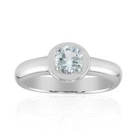 Anello in argento con Acquamarina Lundazi