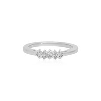 Anello in argento con Diamante I2 (I)