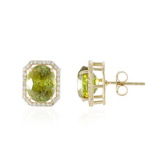 Orecchini in oro con Sfene