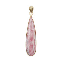 Ciondolo in argento con Rodocrosite (Bali Barong)
